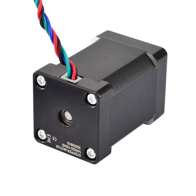 Nema 14 Bipolar 1.8deg 40Ncm(56.64oz.in) 1.5A 35x35x52mm 4 Wires