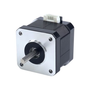 E Series Nema 17 Bipolar 42Ncm(59.48oz.in) 1.7A 42x42x37.5mm 4 Wires w/ 1m Cable & Connector