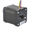 Dual Shaft Nema 17 Unipolar 0.9deg 32Ncm(45.3oz.in) 0.4A 42x42x48mm 6 Wires
