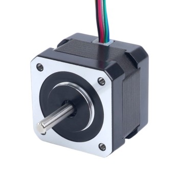 Nema 17 Unipolar 1.8deg 16Ncm(22.66oz.in) 0.31A 42x42x33mm 6 Wires