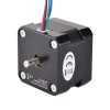 Dual Shaft Nema 17 Bipolar 1.8deg 26Ncm(36.82oz.in) 0.4A 42x42x34mm 4 Wires