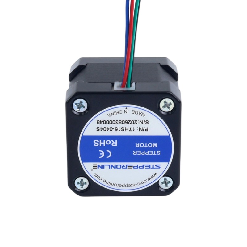 Nema 17 Bipolar 1.8deg 40Ncm(56.64oz.in) 0.4A 42x42x39mm 4 Wires