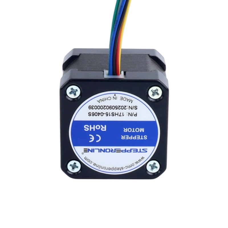 Nema 17 Unipolar 1.8deg 26Ncm(36.82oz.in) 0.4A 42x42x40mm 6 Wires