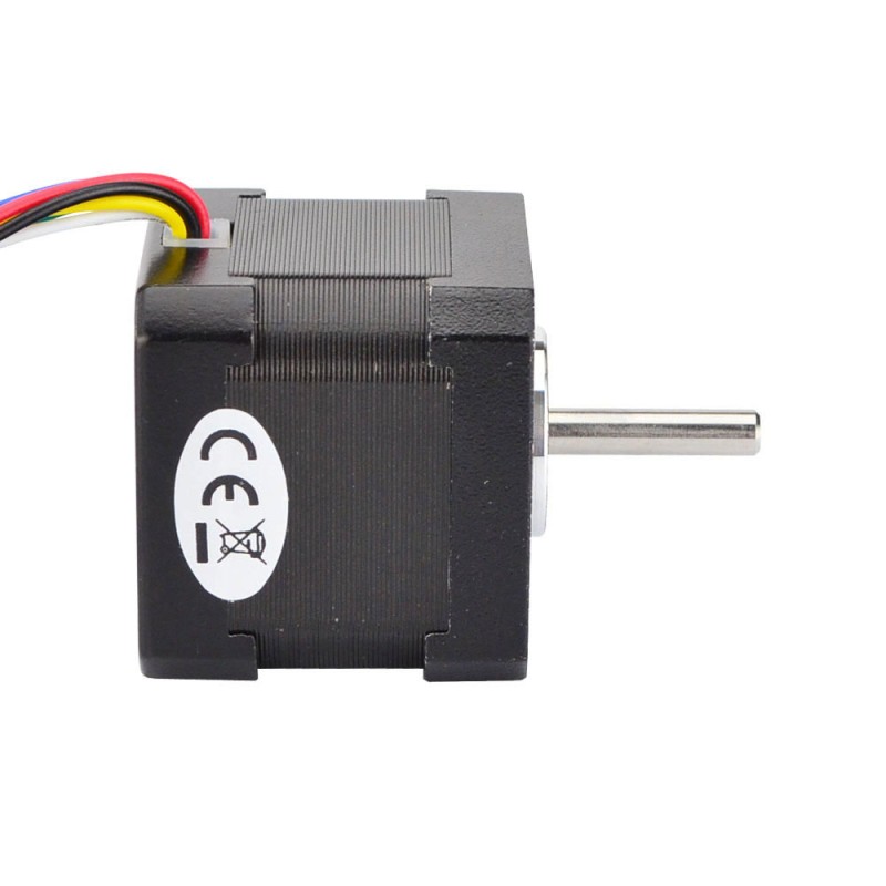 Nema 17 Unipolar 1.8deg 26Ncm(36.82oz.in) 1.2A 42x42x39mm 6 Wires