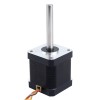Nema 17 High Temp Stepper Motor 55Ncm(77.93oz.in) 55mm Φ8mm Round Shaft Insulation Class H 180C