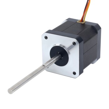 Nema 17 High Temp Stepper Motor 55Ncm(77.93oz.in) 80mm Φ5mm D-cut Shaft Insulation Class H 180C