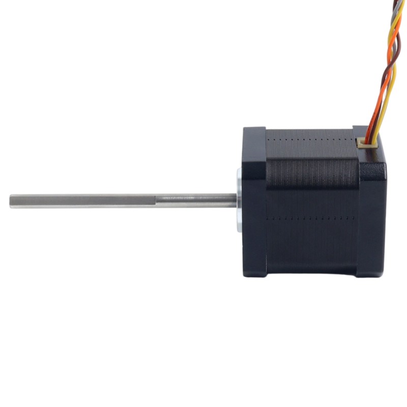 Nema 17 High Temp Stepper Motor 55Ncm(77.93oz.in) 80mm Φ5mm D-cut Shaft Insulation Class H 180C