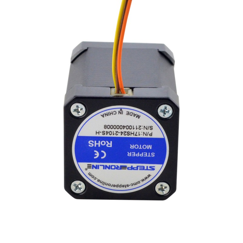 Nema 17 High Temp Stepper Motor 65Ncm(92oz.in) Insulation Class H 180C