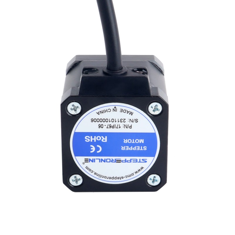 P Series IP67 Waterproof Nema 17 Stepper Motor 2.0A 0.59Nm(83.57oz.in)