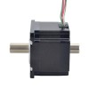 Dual Shaft Nema 23 Hollow Shaft Stepper Motor Bipolar 0.78Nm(110.5oz.in) 2.0A 57x57x45mm