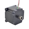 Dual Shaft Nema 23 Hollow Shaft Stepper Motor Bipolar 0.78Nm(110.5oz.in) 2.0A 57x57x45mm