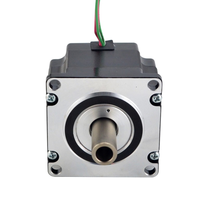 Dual Shaft Nema 23 Hollow Shaft Stepper Motor Bipolar 0.78Nm(110.5oz.in) 2.0A 57x57x45mm