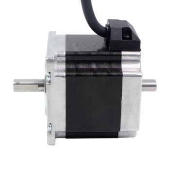 Dual Shaft Nema 23 Bipolar 1.2Nm(169.9oz.in) 2.8A 57x57x56mm 4 Wires