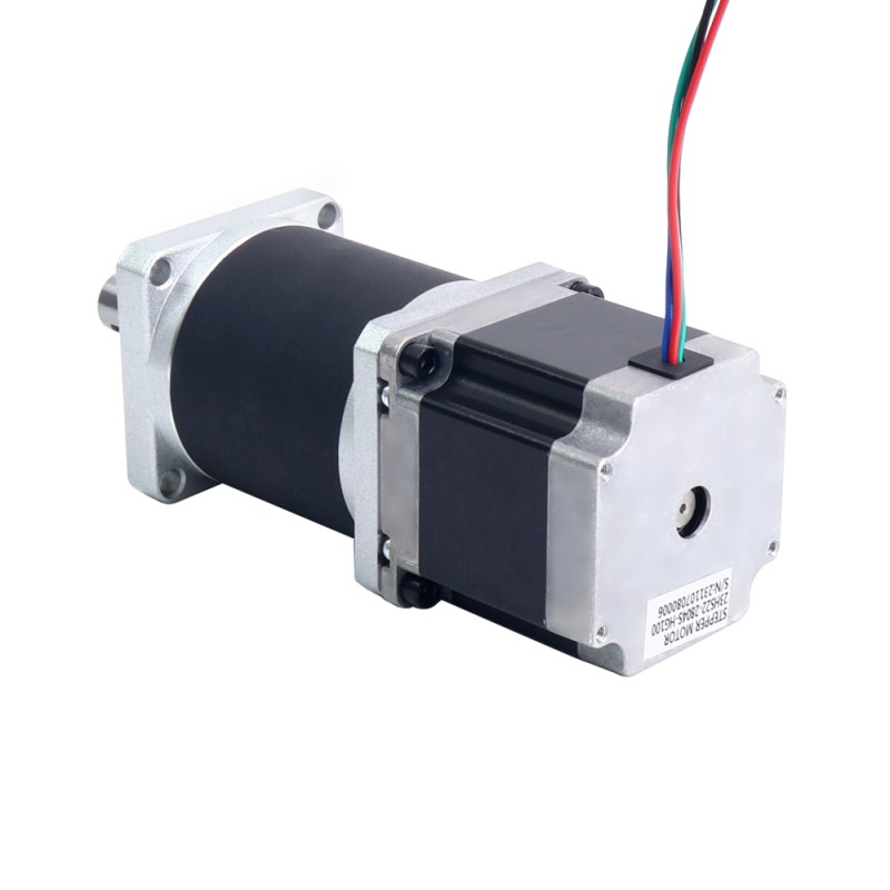 Nema 23 Stepper Motor L=55mm Gear Ratio 100:1 High Precision Planetary Gearbox