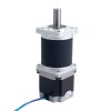 Nema 23 Stepper Motor L=55mm Gear Ratio 100:1 High Precision Planetary Gearbox