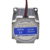 Nema 23 Stepper Motor 1.9Nm(269oz.in) with 9mm Shaft for NmRV30 Worm Gear Speed Reducer