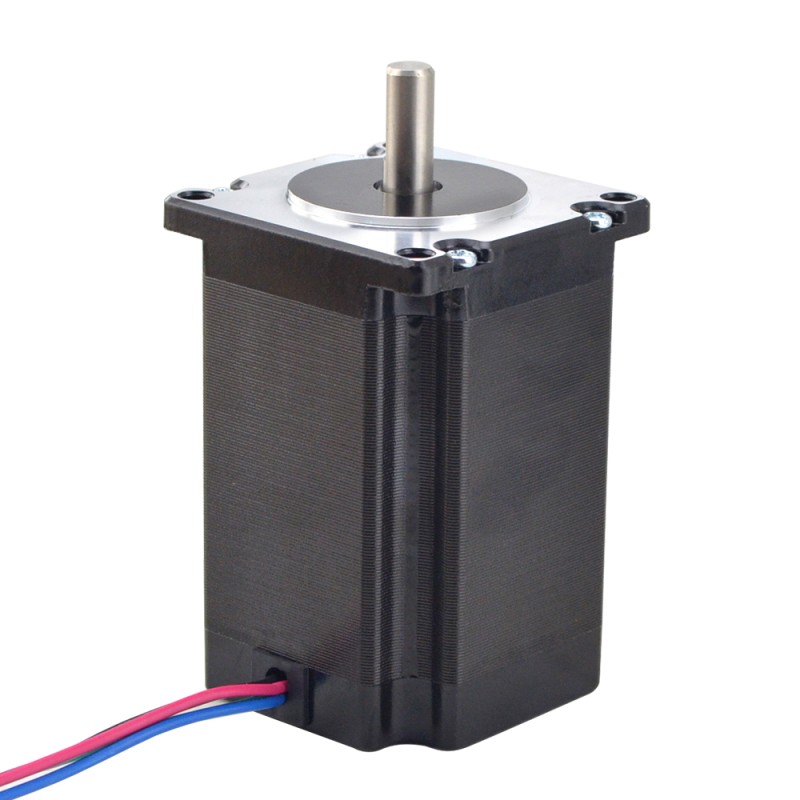 Nema 23 Stepper Motor 2.4Nm(339.87oz.in) 4A 57x57x82mm 8mm Shaft 4 Wires