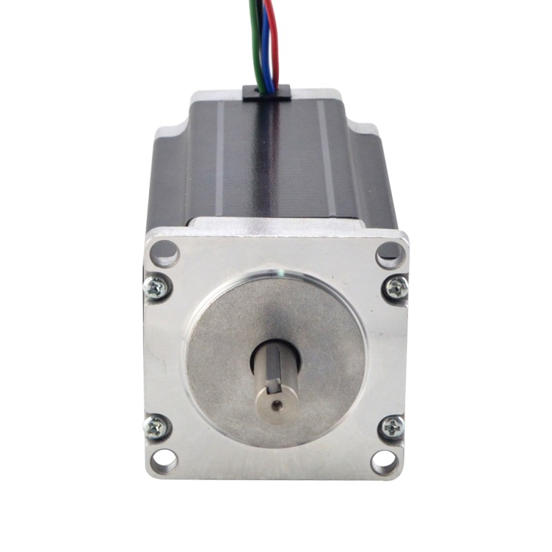 Nema 23 Stepper Motor 3Nm(425oz.in) with 9mm Shaft for NmRV30 Worm Gear Speed Reducer