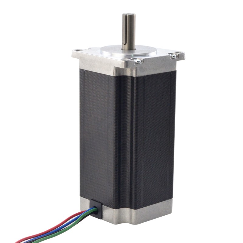 Nema 23 Stepper Motor 3Nm(425oz.in) with 9mm Shaft for NmRV30 Worm Gear Speed Reducer