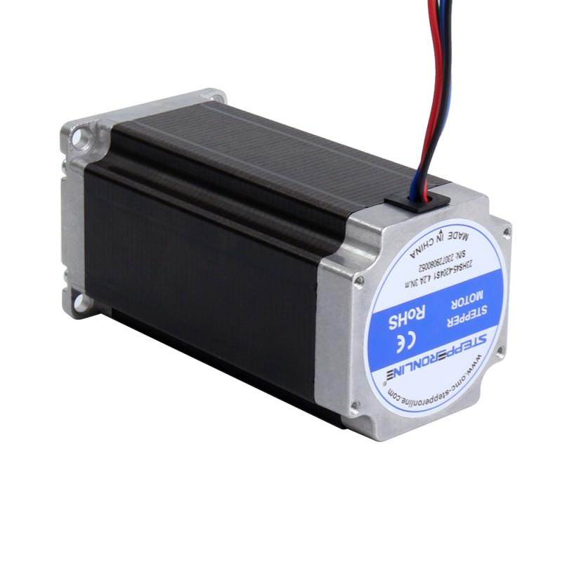 Nema 23 Bipolar 3Nm(425oz.in) 8mm Diameter 4.2A 57x57x113mm 4 Wires Stepper Motor