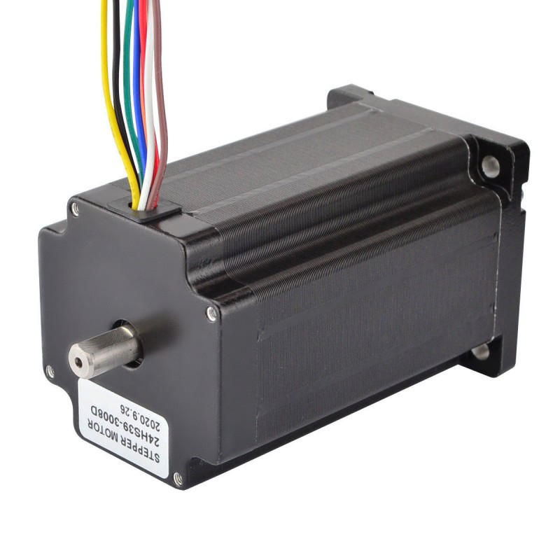 Dual Shaft Nema 23 CNC Stepper Motor 3.4Nm(481.48oz.in) 60x60x100mm 8 Wires