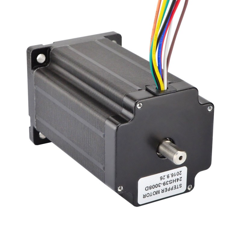 Dual Shaft Nema 23 CNC Stepper Motor 3.4Nm(481.48oz.in) 60x60x100mm 8 Wires