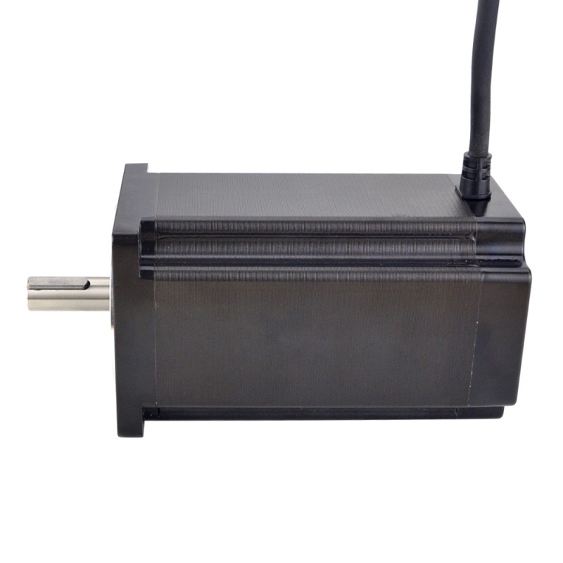 E Series Nema 34 Stepper Motor Bipolar 1.8deg 12.0Nm(1699.34oz.in) 6.0A 86x86x151.5mm 4 Wires