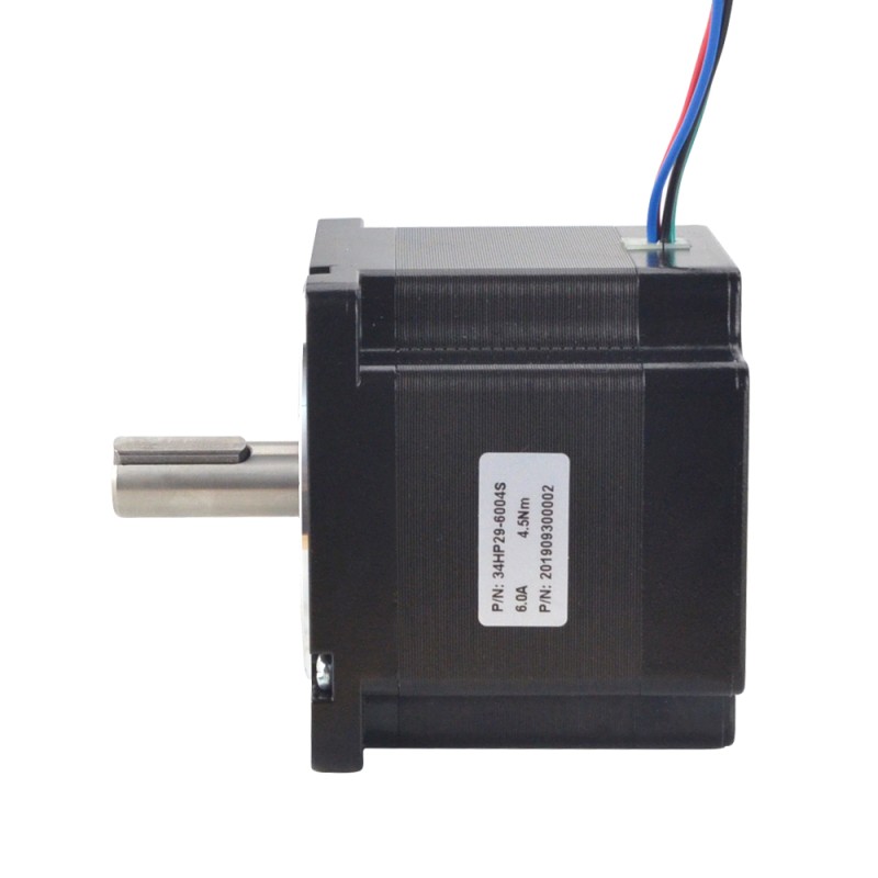 P Series Nema 34 Bipolar 1.8deg 4.5Nm(637.25oz.in) 6.0A 86x86x74mm 4 Wires