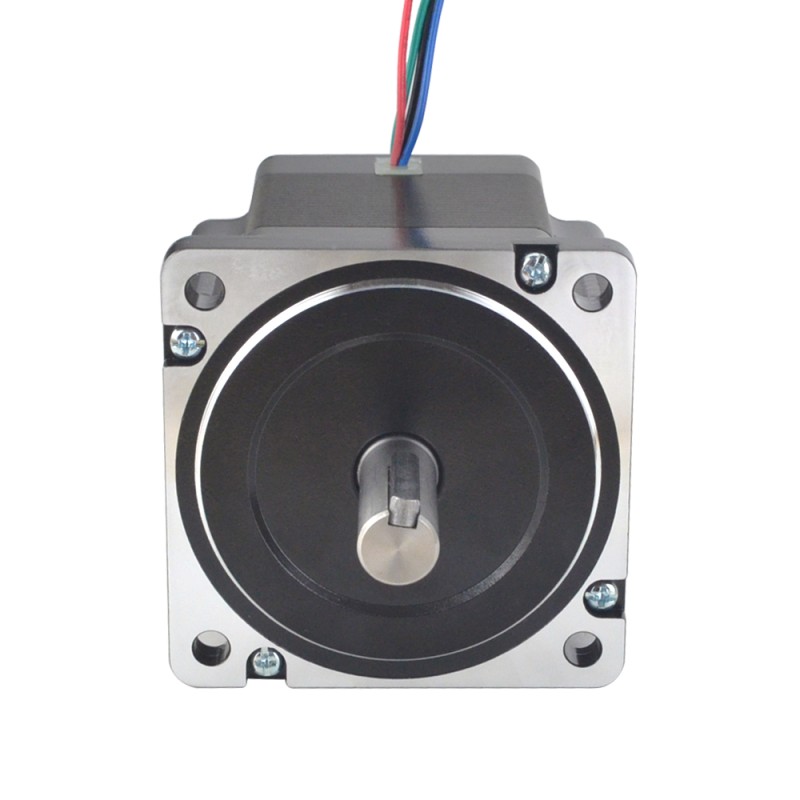 P Series Nema 34 Bipolar 1.8deg 4.5Nm(637.25oz.in) 6.0A 86x86x74mm 4 Wires