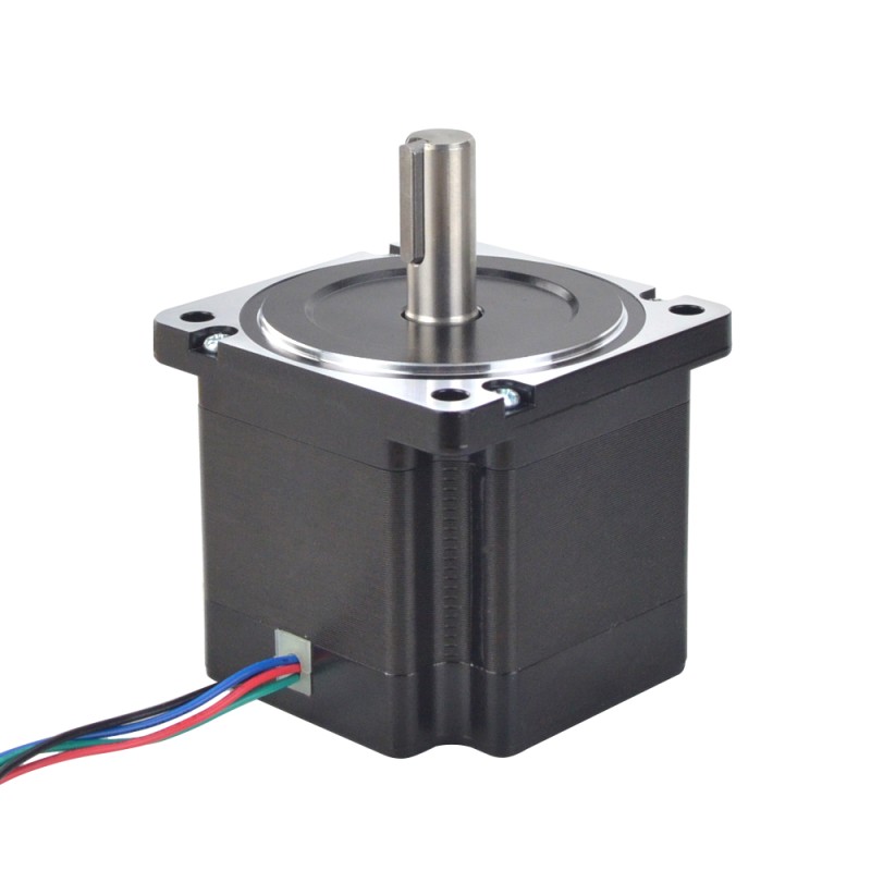 P Series Nema 34 Bipolar 1.8deg 4.5Nm(637.25oz.in) 6.0A 86x86x74mm 4 Wires