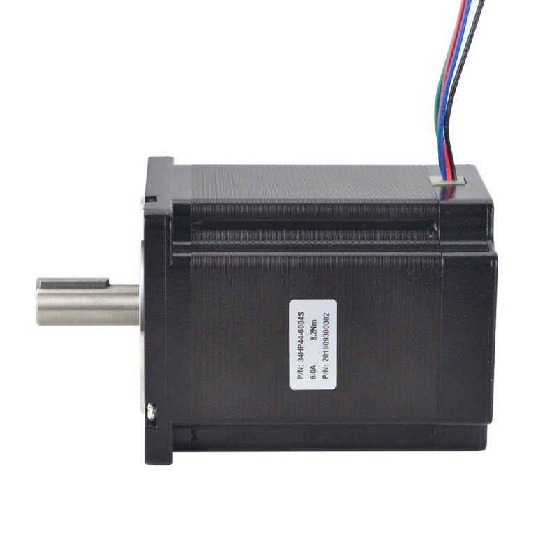 P Series Nema 34 Bipolar 1.8deg 8.2Nm(1161.22oz.in) 6.0A 86x86x112.3mm 4 Wires