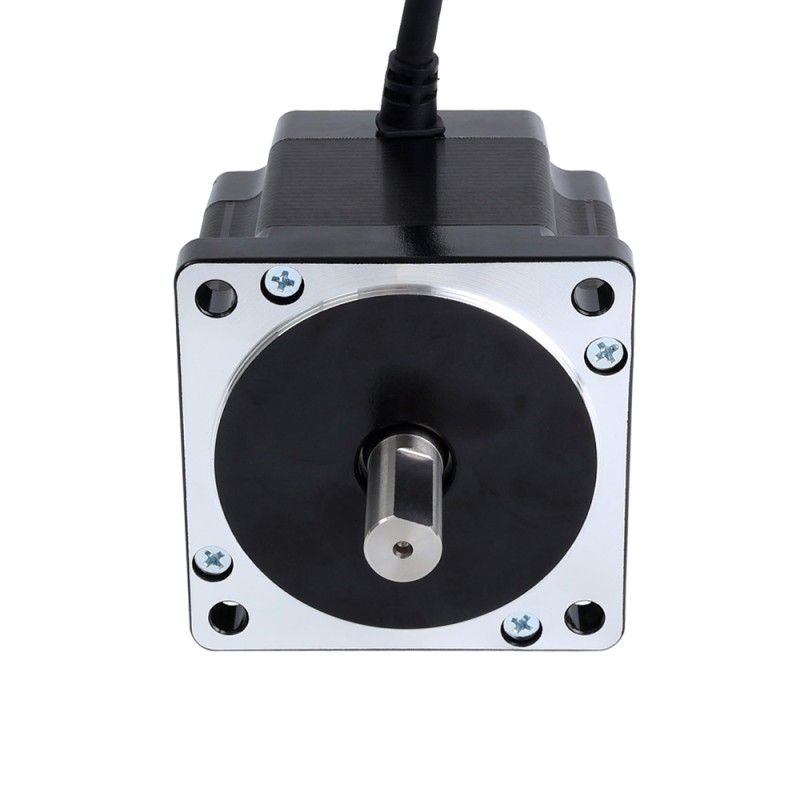 S Series Nema 34 Stepper Motor 1.8deg 4.8Nm(679.74oz.in) 6.0A 86x86x78mm 4 Wires