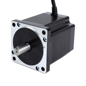 S Series Nema 34 Stepper Motor 8.0Nm(1132.89oz.in) 6.0A 86x86x98mm 4 Wires