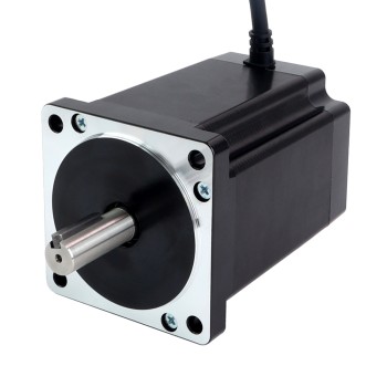 S Series Nema 34 Stepper Motor Bipolar 1.8deg 8.2Nm(1161.45oz.in) 6.0A 86x86x113mm 4 Wires
