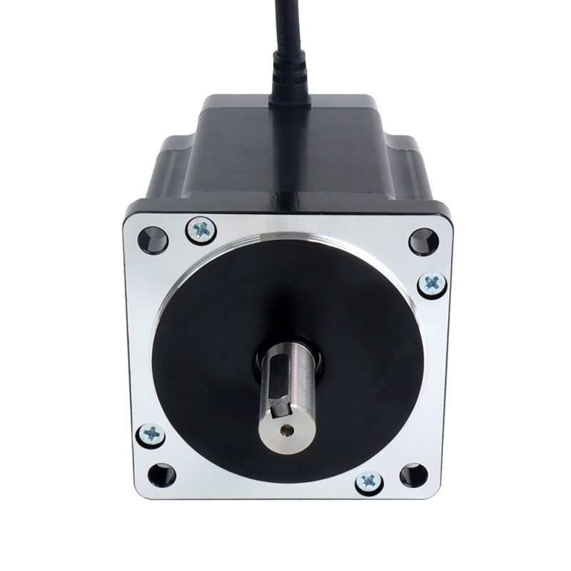 S Series Nema 34 Stepper Motor Bipolar 1.8deg 8.2Nm(1161.45oz.in) 6.0A 86x86x113mm 4 Wires