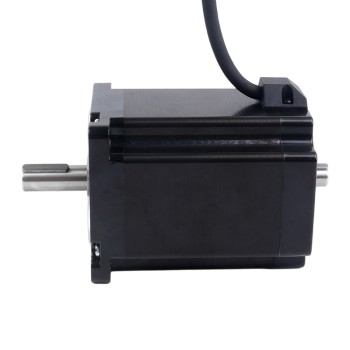 Keyway Dual Shaft Nema 34 CNC Stepper Motor 8.5Nm(1204oz.in) 5A 86x86x114mm