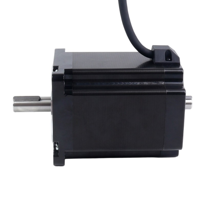 Keyway Dual Shaft Nema 34 CNC Stepper Motor 8.5Nm(1204oz.in) 5A 86x86x114mm