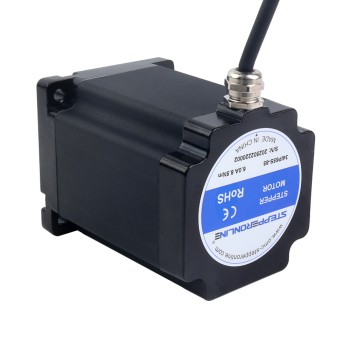 S Series IP65 Waterproof Nema 34 Stepper Motor 6.0A 8.5Nm(1203.94oz.in)