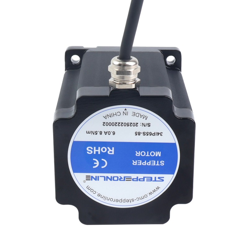 S Series IP65 Waterproof Nema 34 Stepper Motor 6.0A 8.5Nm(1203.94oz.in)