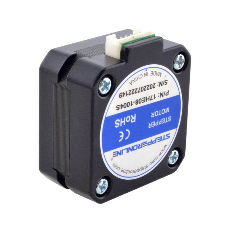 E Series Nema 17 Bipolar 1.8deg 17Ncm(24.07oz.in) 1A 42x42x23mm 4 Wires