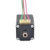 Dual Shaft Nema 8 Hollow Shaft Stepper Motor Bipolar 1.5Ncm(2.12oz.in) 0.49A 20x20x27mm