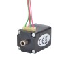 Dual Shaft Nema 8 Hollow Shaft Stepper Motor Bipolar 1.5Ncm(2.12oz.in) 0.49A 20x20x27mm