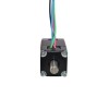 Dual Shaft Nema 6 Bipolar 1.8deg 0.58Ncm(0.82oz.in) 0.3A 14x14x30mm 4 Wires